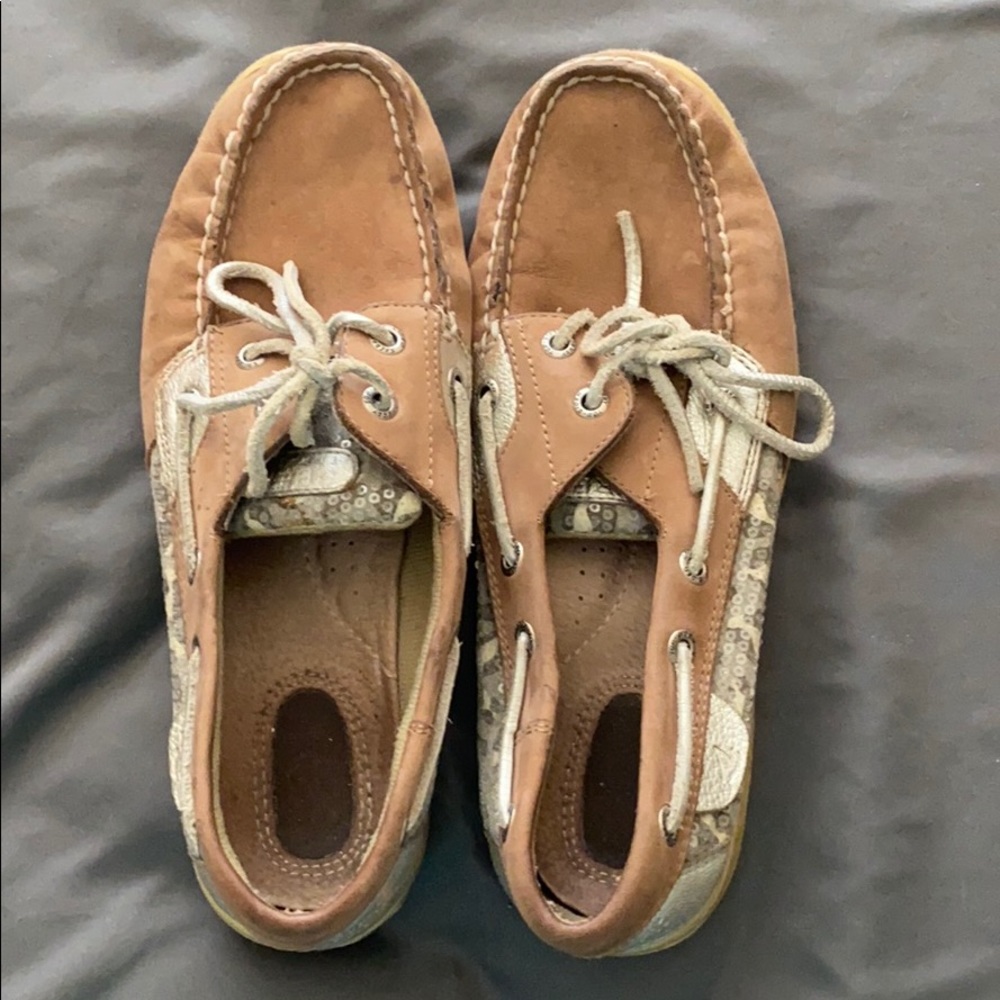 Cheetah Sperry Sneakers